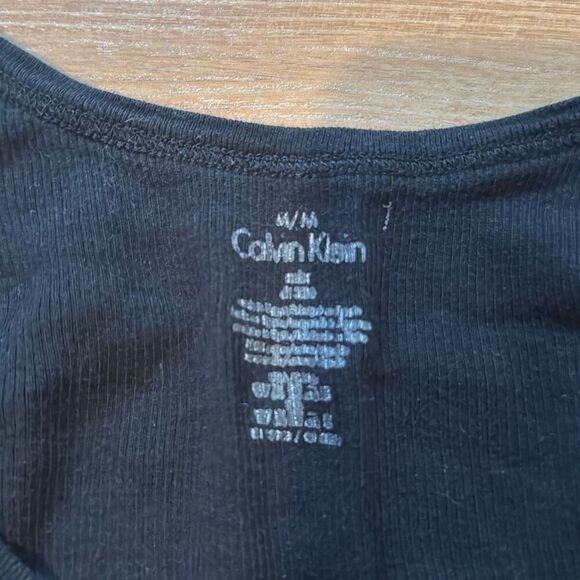 Calvin Klein Black Tank Top Size Medium - Picture 2 of 7